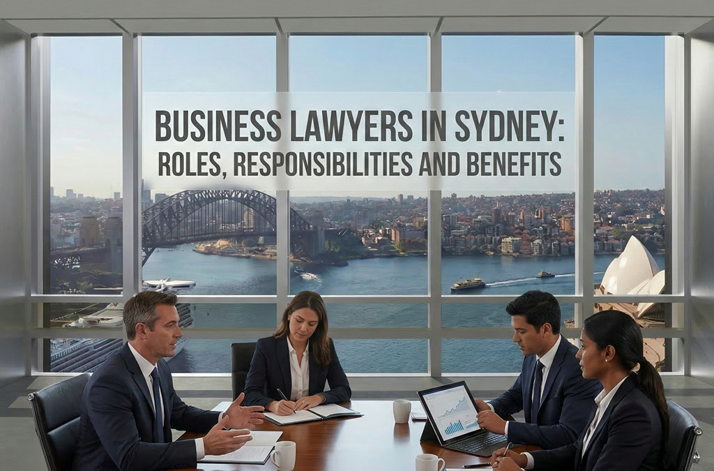 Business Lawyers in Sydney: Roles, Responsibilities and Benefits